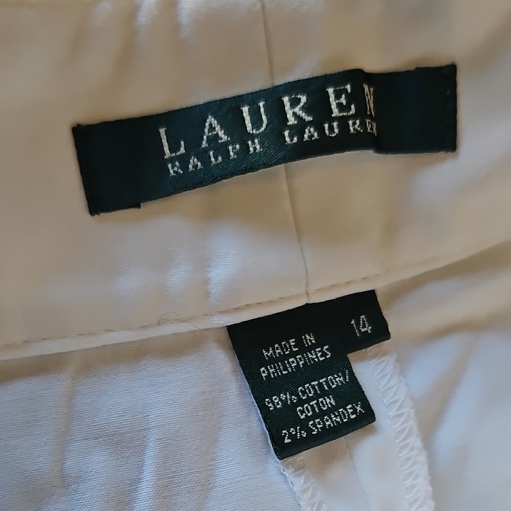 Lauren Ralph Lauren White Pants - Picture 7 of 11